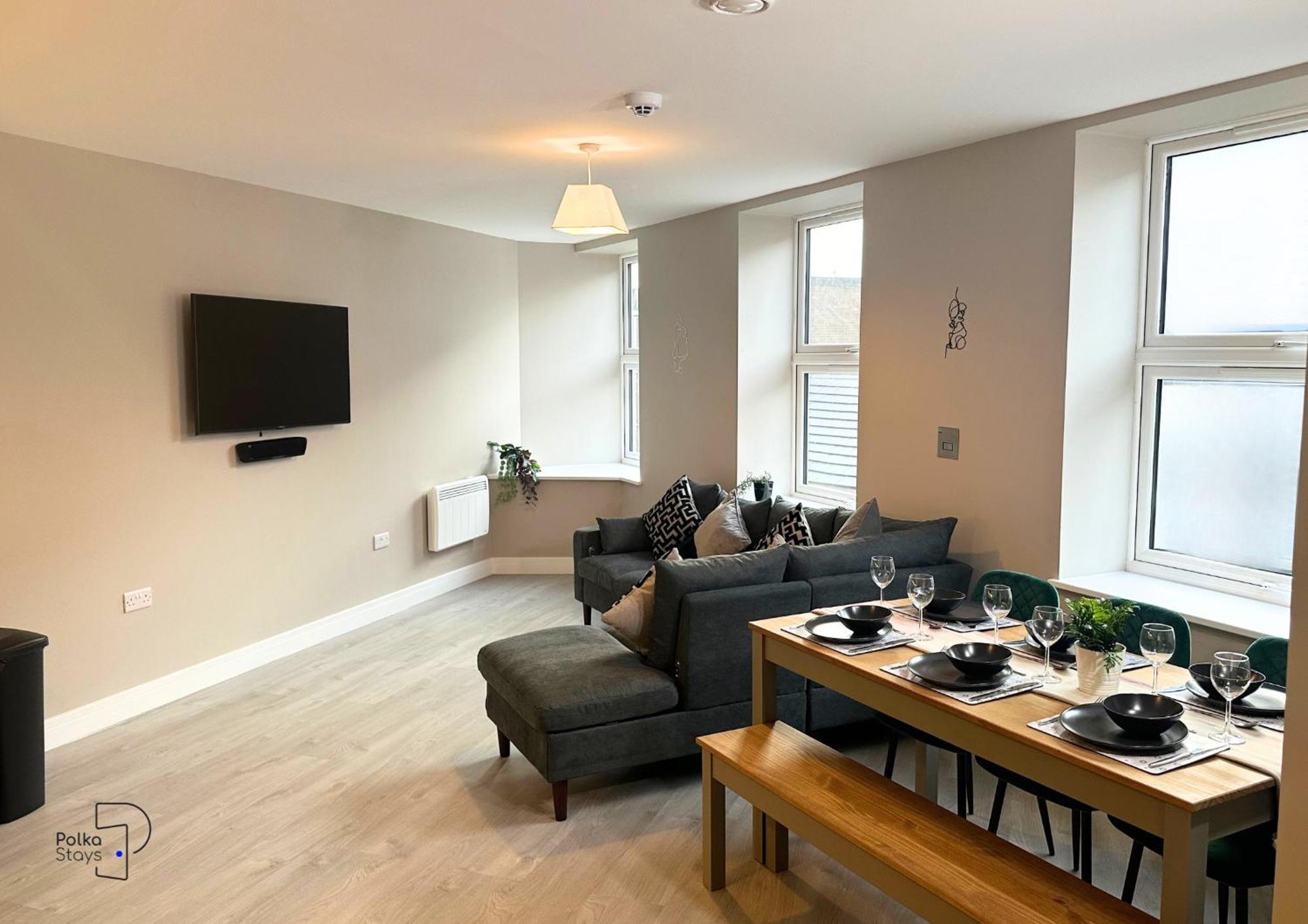 Hanley, Stoke - Modern Spacious Apartments By Polkastays 外观 照片