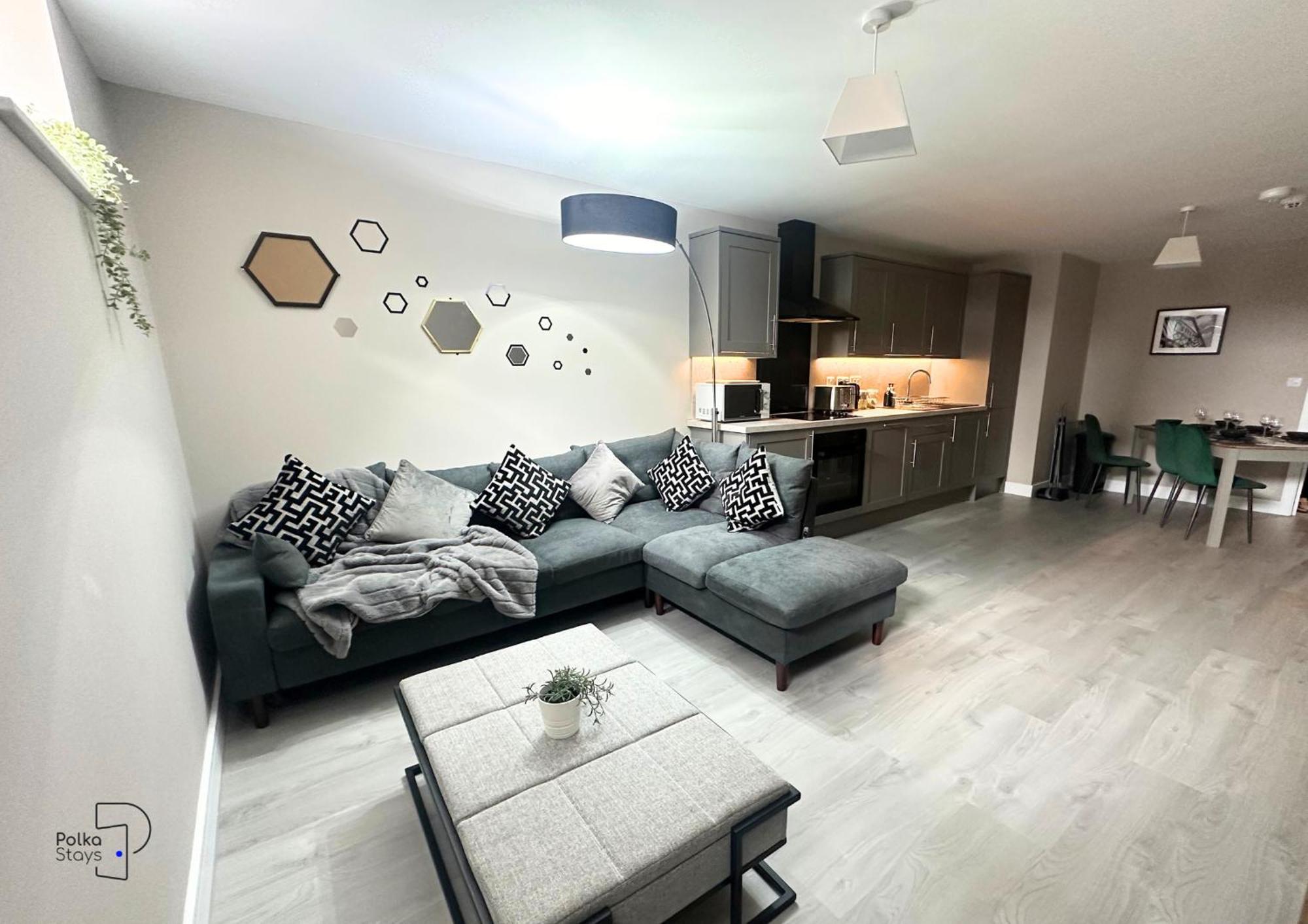 Hanley, Stoke - Modern Spacious Apartments By Polkastays 外观 照片