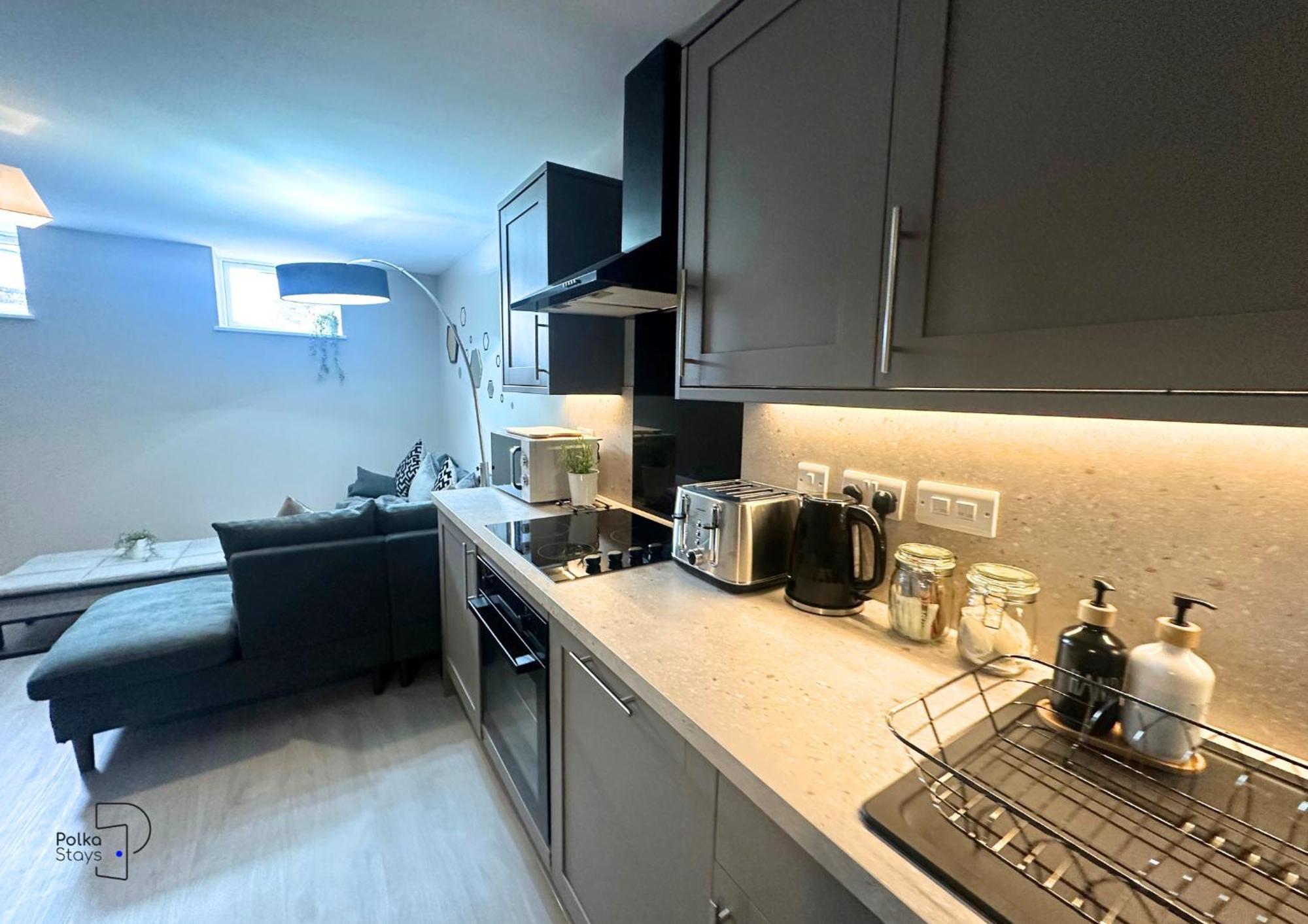 Hanley, Stoke - Modern Spacious Apartments By Polkastays 外观 照片