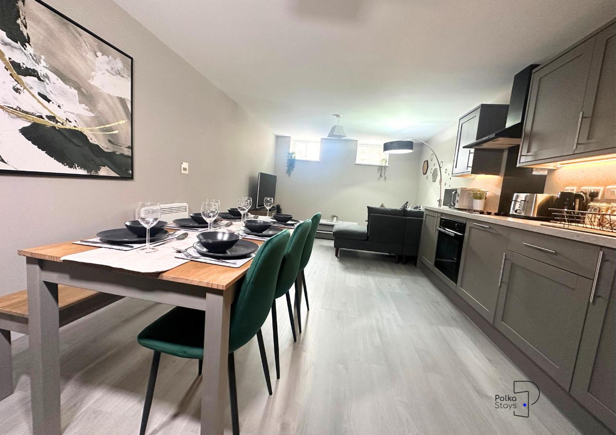 Hanley, Stoke - Modern Spacious Apartments By Polkastays 外观 照片