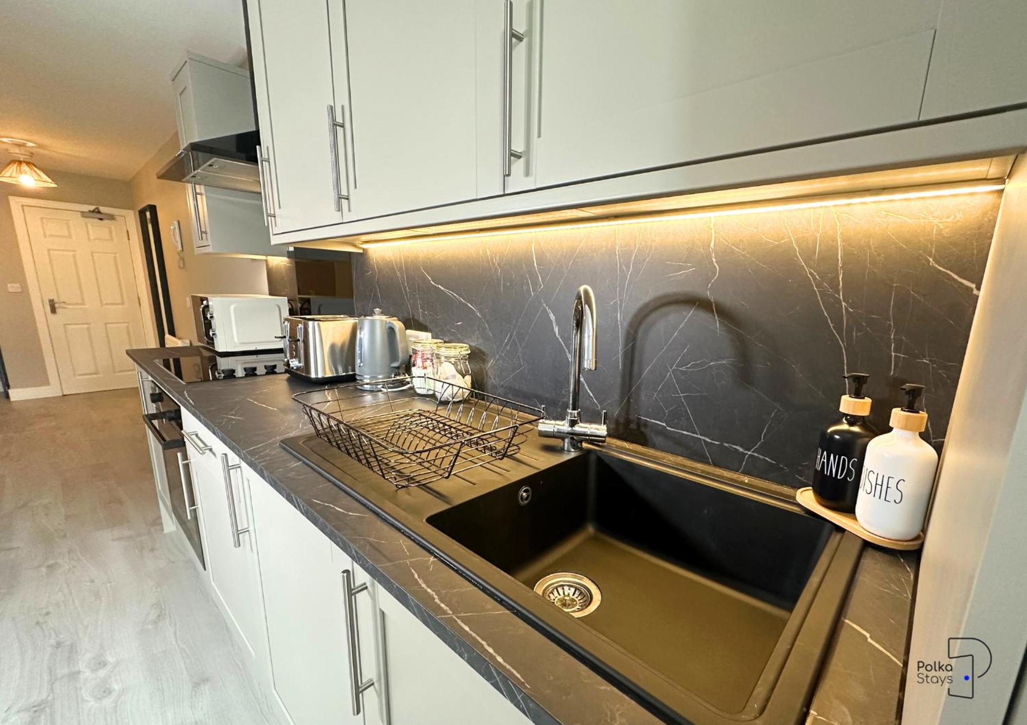 Hanley, Stoke - Modern Spacious Apartments By Polkastays 外观 照片