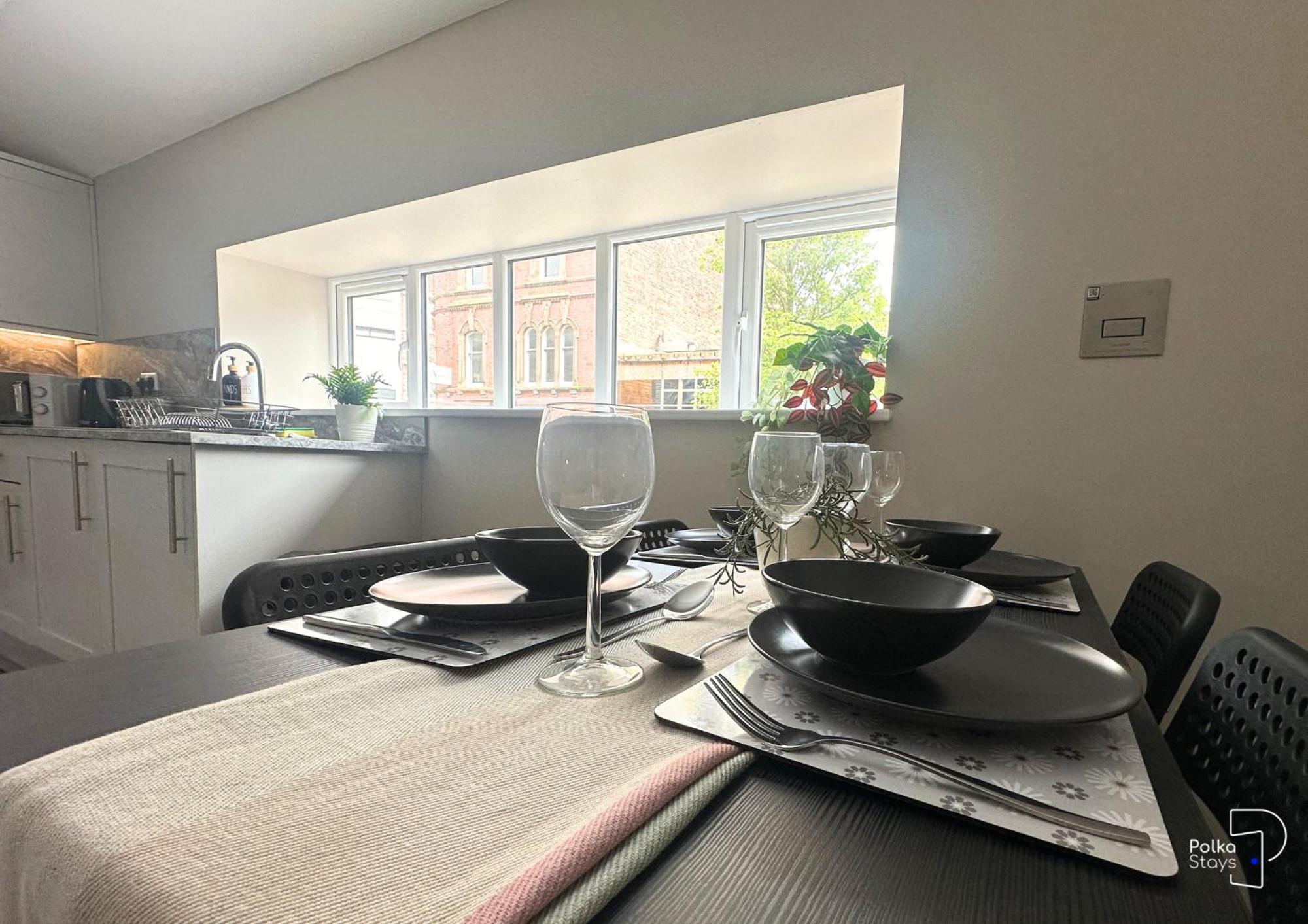 Hanley, Stoke - Modern Spacious Apartments By Polkastays 外观 照片